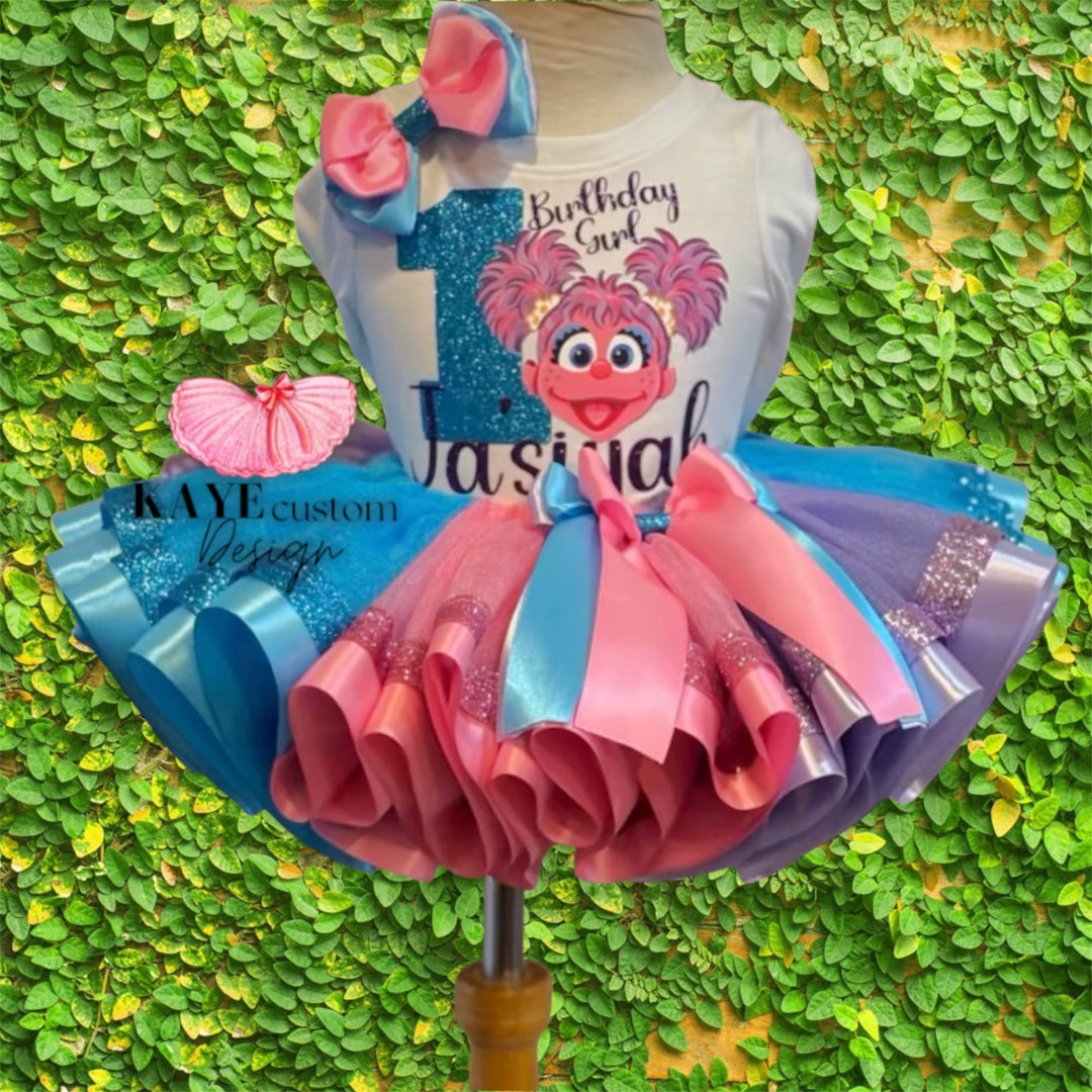 Abby Cadabby Girl Birthday Outfit