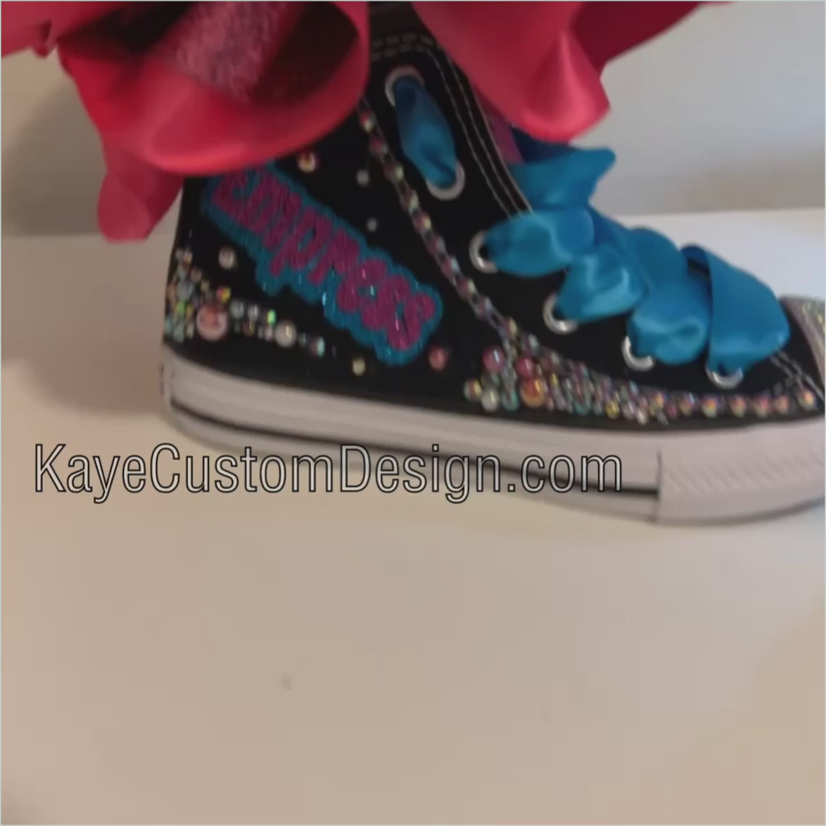 Custom Music Shoes Kids Shoes Girls | Tik tok Bling Rhinestone Shoes Tiktok