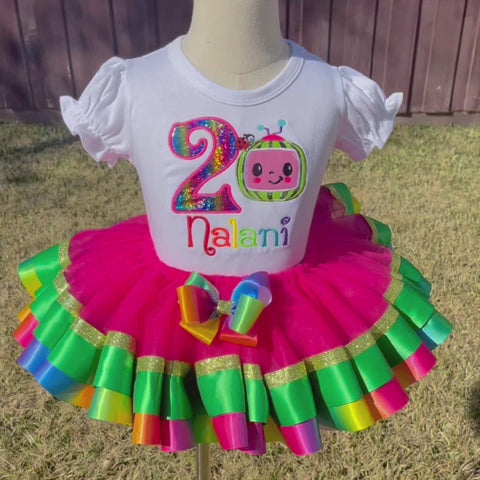 cocomelon birthday dress Cocomelon Birthday Outfit
